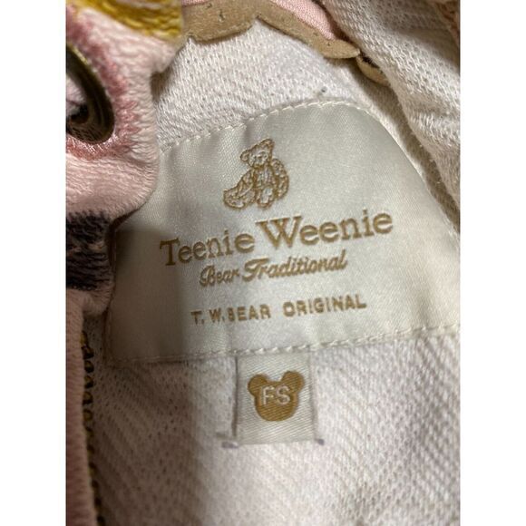 Teenie Weenie Bear Traditional Sweatshirt Juniors Small Zip Hoodie‎ Unique - Picture 10 of 10